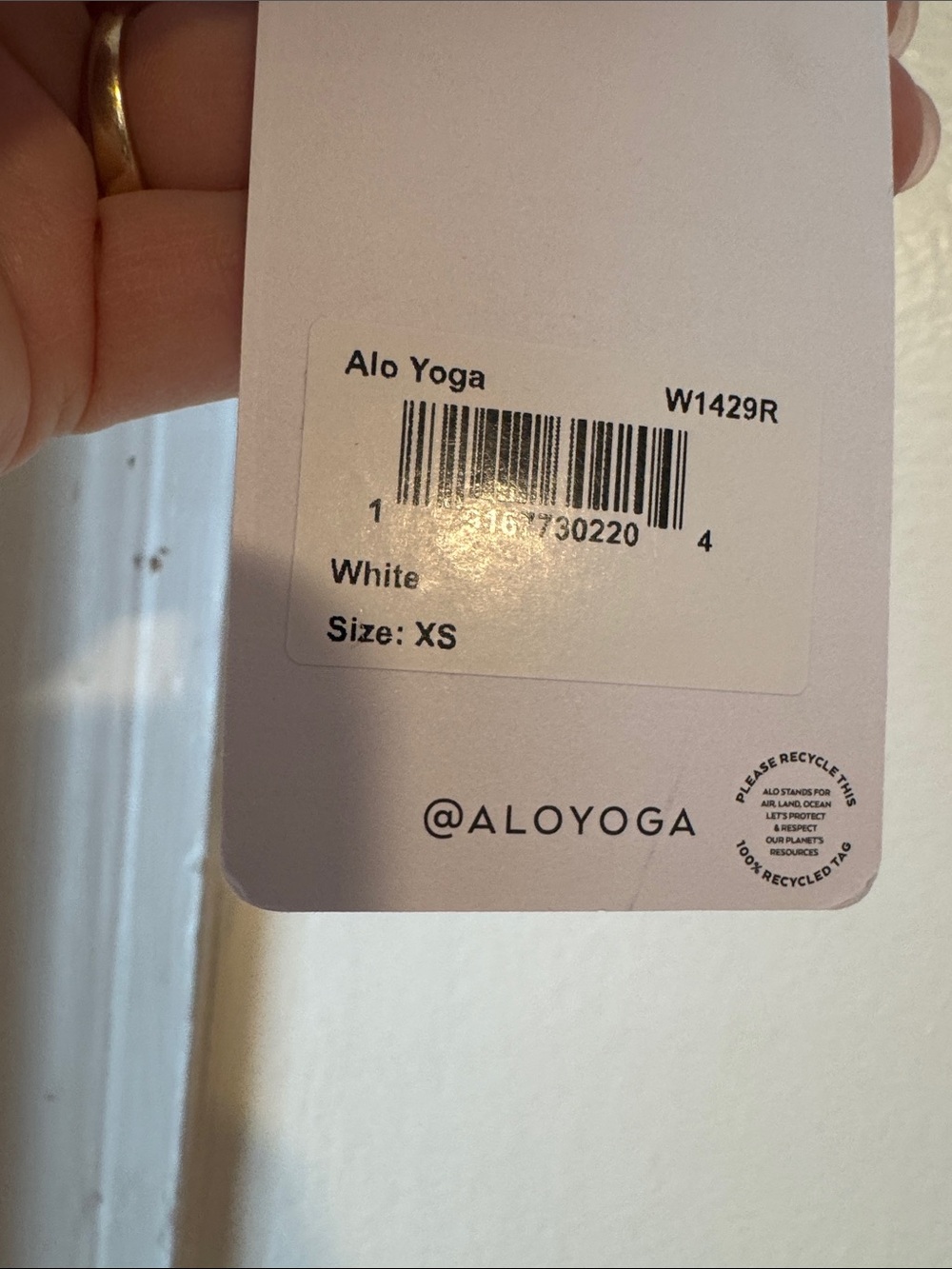 Alo Yoga Cropped Prestige Polo White Collared Cropped Short Sleeve Shirt XS - Picture 5 of 9